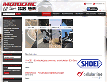 Tablet Screenshot of motochic.com